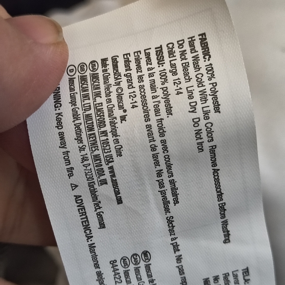 Star Wars Strom Trooper White and Black Costume Helmet Adult large - Picture 8 of 9